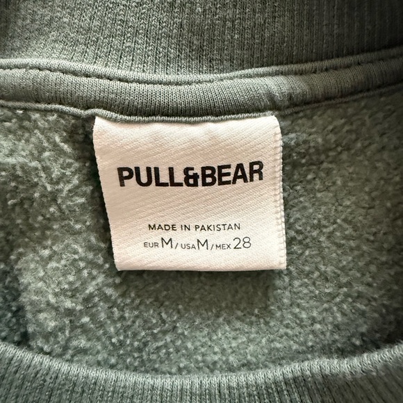 Pull&Bear Olive Crewneck Sweater - Picture 4 of 7